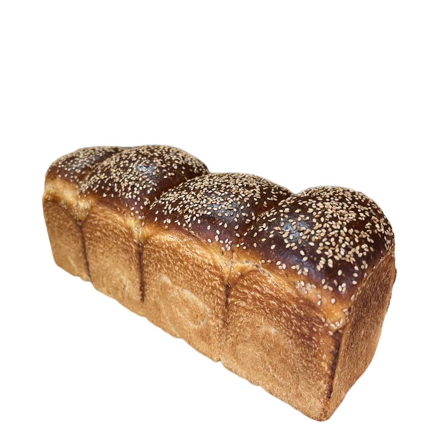 "Katzoomi Bread" o "Sourdough Shokupan" con cubierta de ajonjolí - Masa Madre Monterrey, Panadería en Línea.