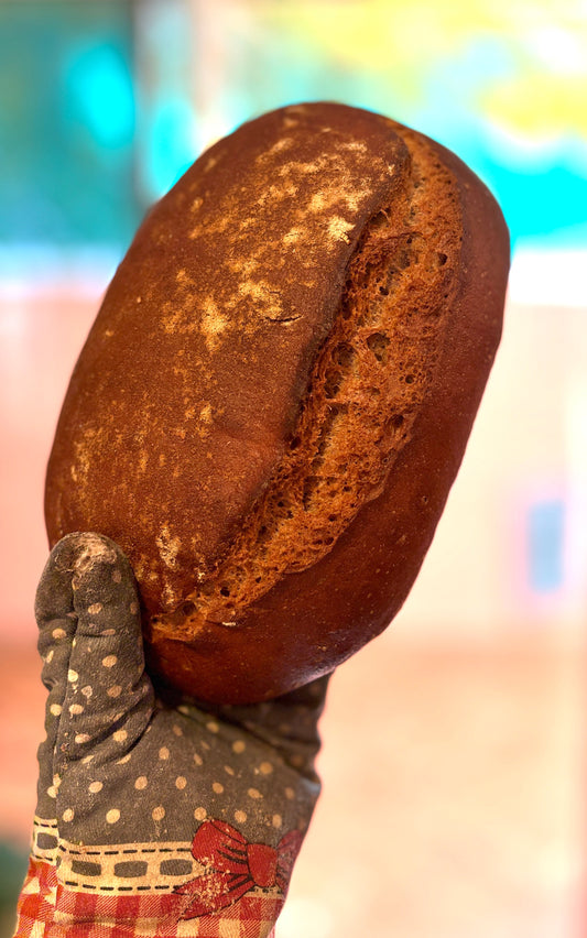 Pan Francés de Masa Madre de Espelta 100% Integral Calidad Premium.
